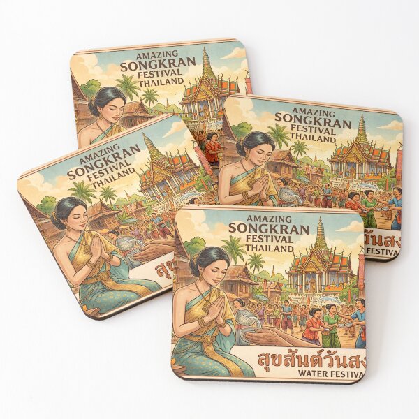 Item preview, Thai Woman Songkran Water Blessing Festival designed and sold by Koalangel.