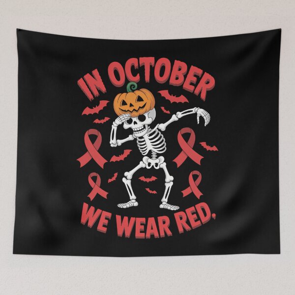 Item preview, in October We Wear Red Ribbon Week Awareness  designed and sold by EllenJast.