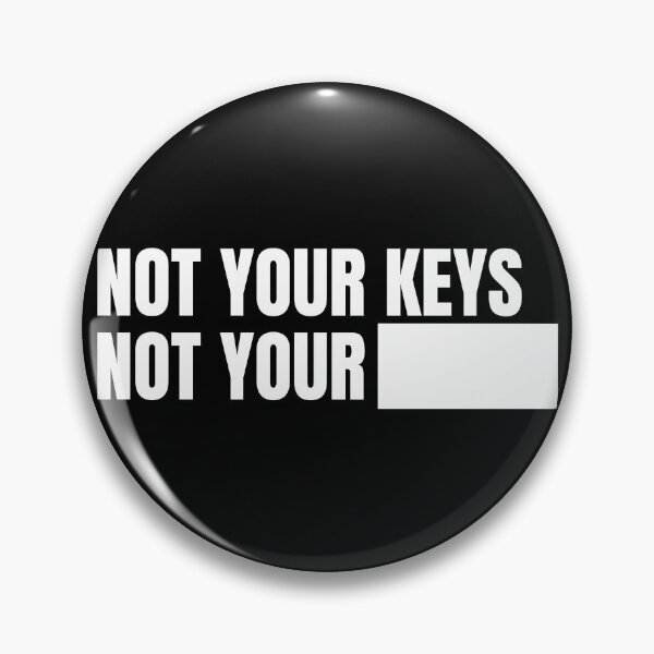Item preview, Not Your Keys Not Your Coins — Bitcoin Crypto Gift designed and sold by SatoshiPress.