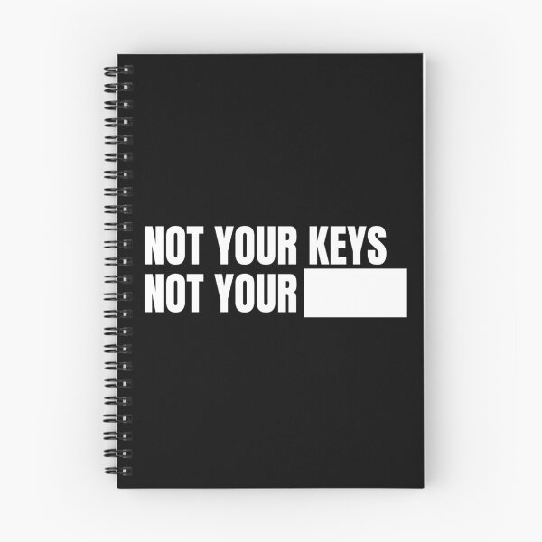 Item preview, Not Your Keys Not Your Coins — Bitcoin Crypto Gift designed and sold by SatoshiPress.
