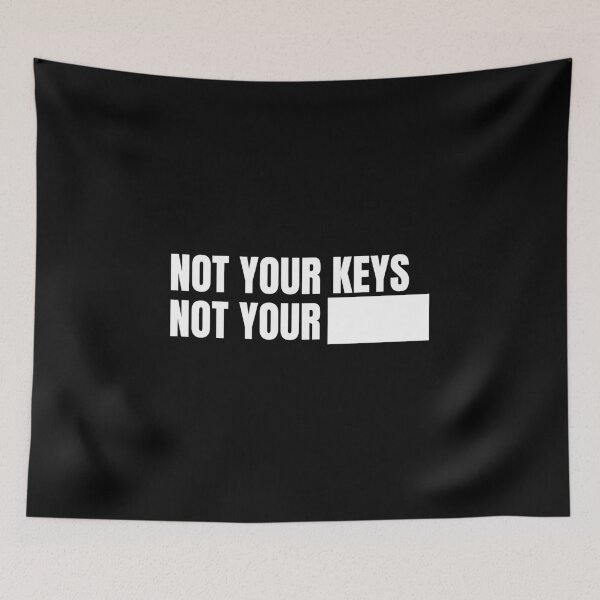 Item preview, Not Your Keys Not Your Coins — Bitcoin Crypto Gift designed and sold by SatoshiPress.