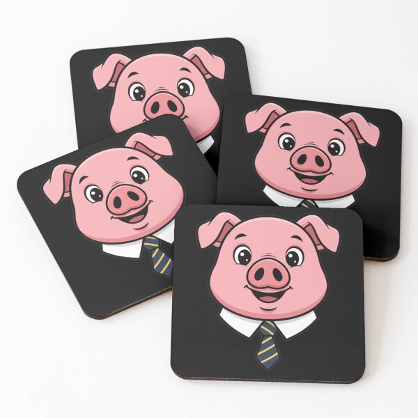 Item preview, Funny Cartoon Pig Boss Business Tie Executive designed and sold by k3rstman1.