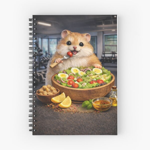 Item preview, Cute Hamster Eating Salad Sticker designed and sold by jgvisualarts.