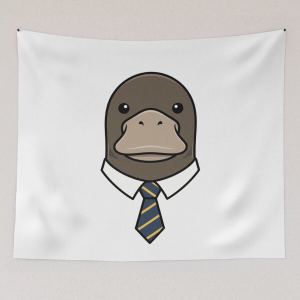 Item preview, Professional Platypus Boss Business Tie Mascot designed and sold by k3rstman1.