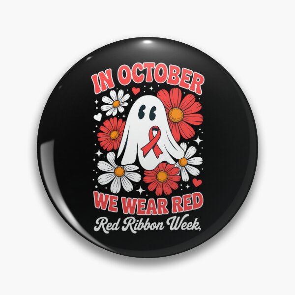 Item preview, in October We Wear Red Ribbon Week Awareness designed and sold by EllenJast.