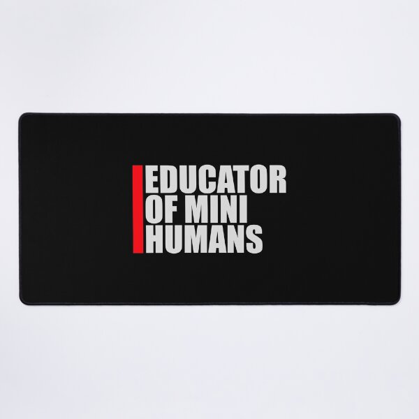 Item preview, Educator Of Mini Humans Funny Teacher Quote Logo designed and sold by shirt-o-mat.