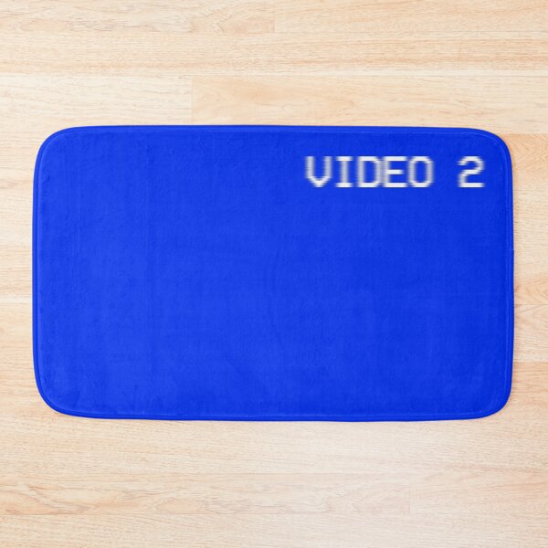 Item preview, Fuzzy Video 2 VCR Input Screen VHS designed and sold by ReggieRaggz.