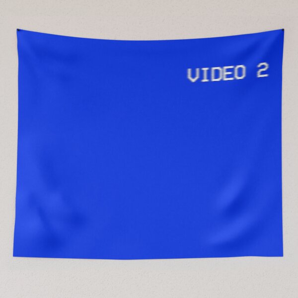 Item preview, Fuzzy Video 2 VCR Input Screen VHS designed and sold by ReggieRaggz.