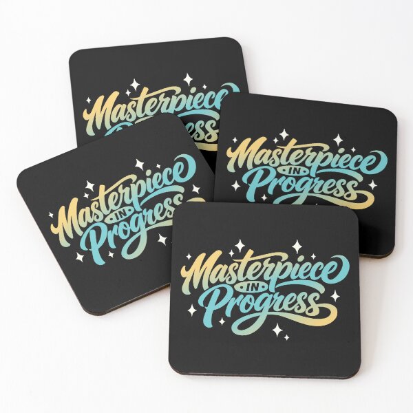Item preview, Masterpiece in Progress designed and sold by Verse & Vibes.