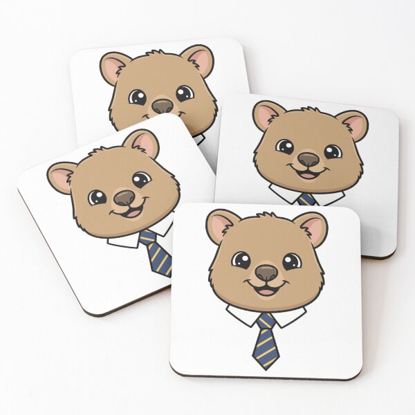 Item preview, Cute Business Quokka Boss wearing Tie designed and sold by k3rstman1.