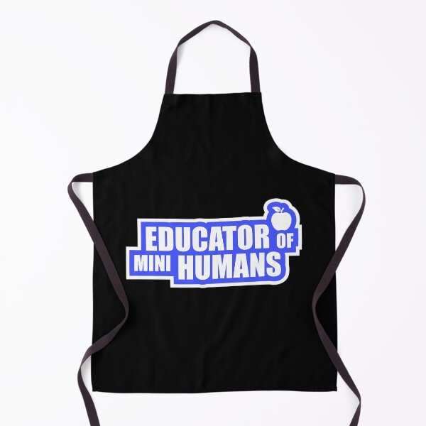 Item preview, Educator Of Mini Humans Funny Teacher Quote Logo designed and sold by shirt-o-mat.