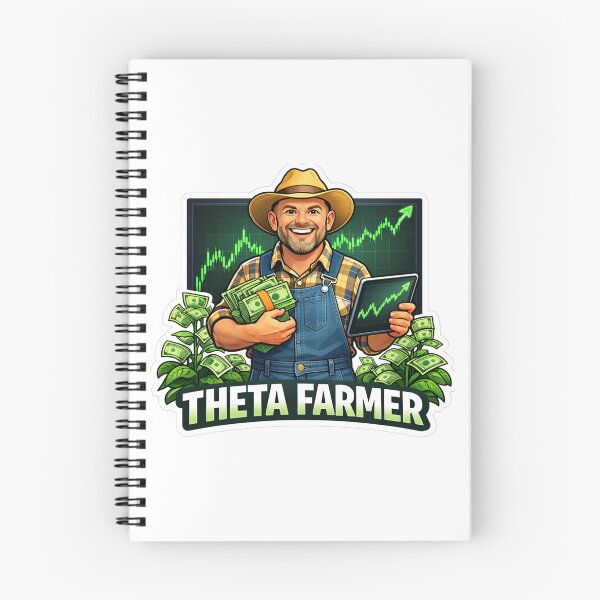 Item preview, Theta Farmer – Options Trading Premium Seller | Theta Gang Investor Meme designed and sold by VolatilityEdge.