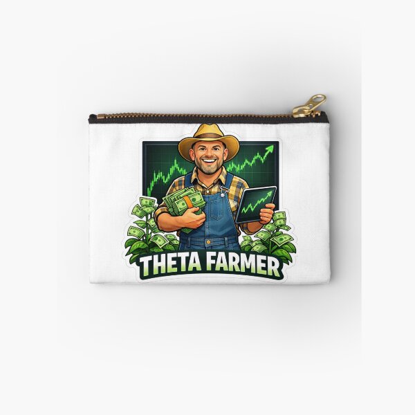 Item preview, Theta Farmer – Options Trading Premium Seller | Theta Gang Investor Meme designed and sold by VolatilityEdge.