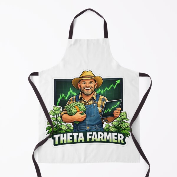 Item preview, Theta Farmer – Options Trading Premium Seller | Theta Gang Investor Meme designed and sold by VolatilityEdge.