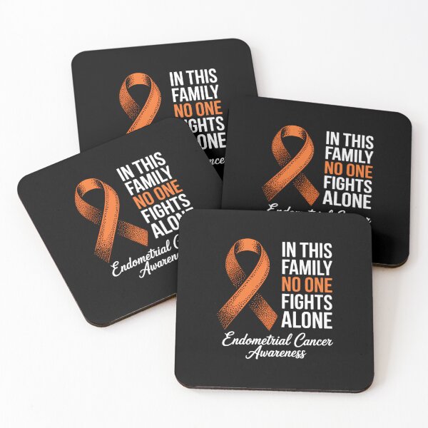 Item preview, In This Family No One Fights Alone Endometrial Cancer designed and sold by EllenJast.