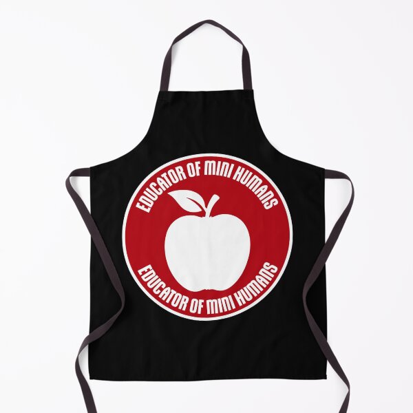 Item preview, Educator Of Mini Humans Funny Teacher Quote Logo designed and sold by shirt-o-mat.
