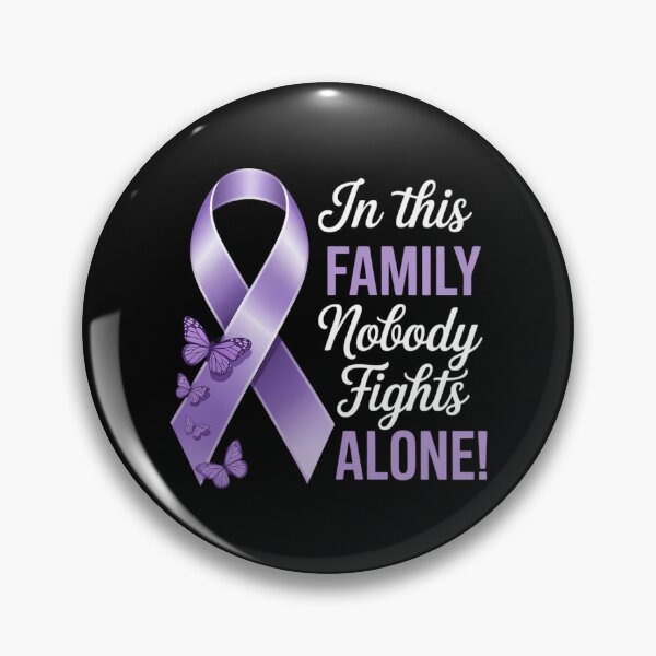 Item preview, In This Family Nobody Fights Alone Pancreatic Cancer designed and sold by EllenJast.