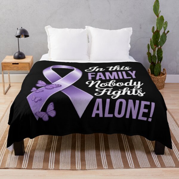 Item preview, In This Family Nobody Fights Alone Pancreatic Cancer designed and sold by EllenJast.