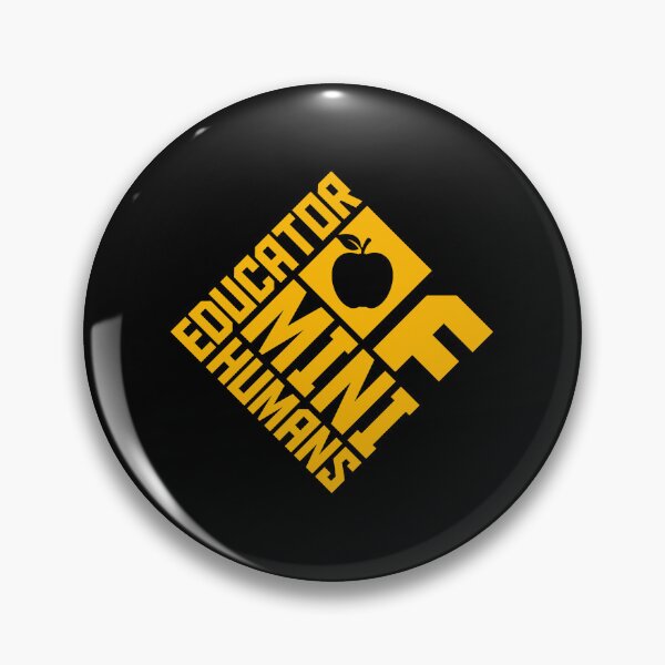 Item preview, Educator Of Mini Humans Funny Teacher Quote Logo designed and sold by shirt-o-mat.