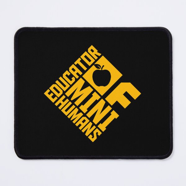 Item preview, Educator Of Mini Humans Funny Teacher Quote Logo designed and sold by shirt-o-mat.