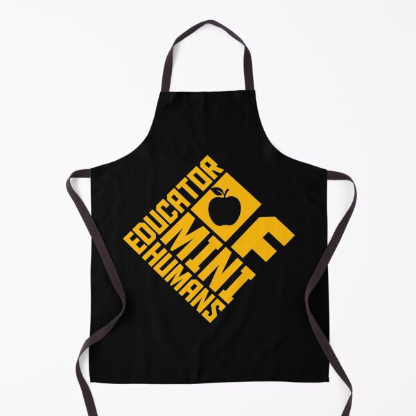 Item preview, Educator Of Mini Humans Funny Teacher Quote Logo designed and sold by shirt-o-mat.