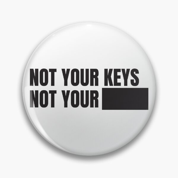 Item preview, Not Your Keys Not Your Coins — Bitcoin Crypto Gift designed and sold by SatoshiPress.