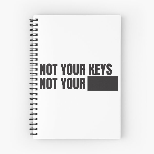 Item preview, Not Your Keys Not Your Coins — Bitcoin Crypto Gift designed and sold by SatoshiPress.