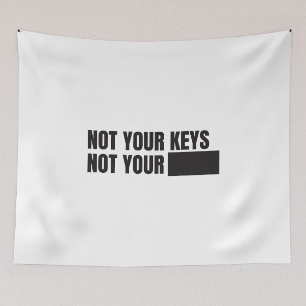 Item preview, Not Your Keys Not Your Coins — Bitcoin Crypto Gift designed and sold by SatoshiPress.