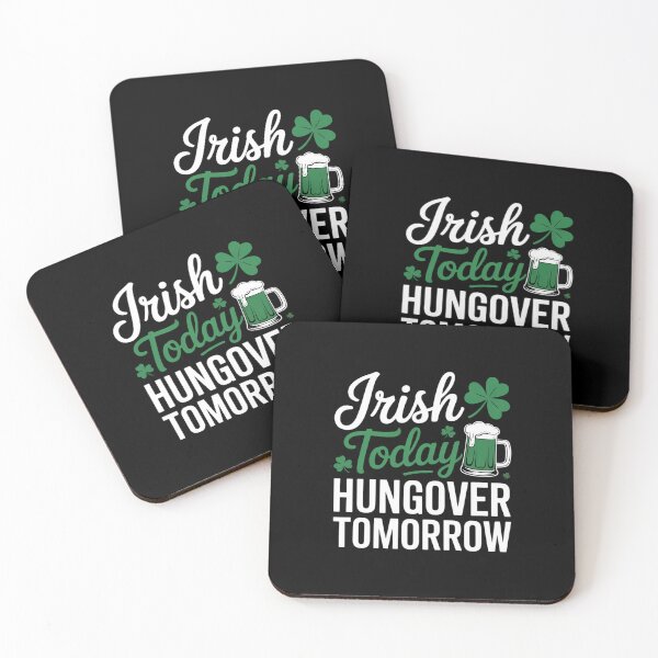 Item preview, Irish Today, Hungover Tomorrow - Saint Patrick's Day designed and sold by EllenJast.