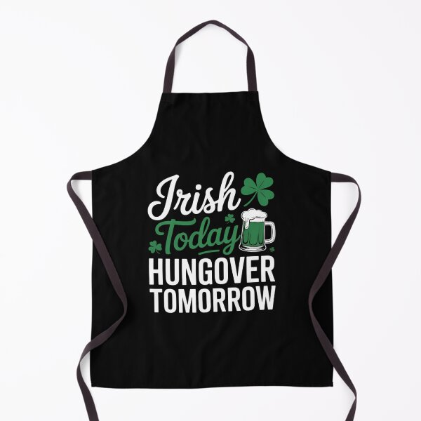 Item preview, Irish Today, Hungover Tomorrow - Saint Patrick's Day designed and sold by EllenJast.