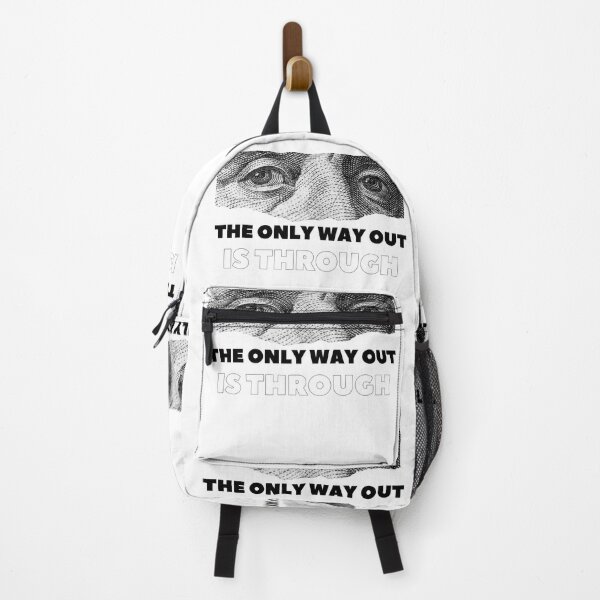 Item preview, The only way out is through designed and sold by LaughandLaugh.