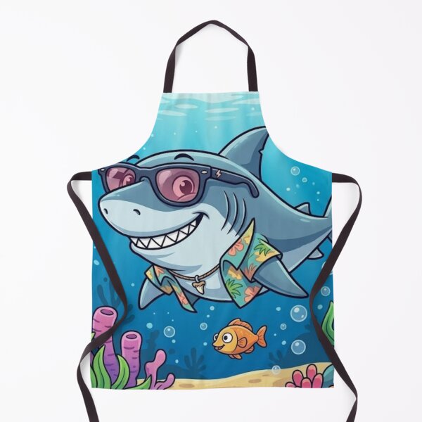 Item preview, Smart shark wearing goggle designed and sold by DoneAndDusted.