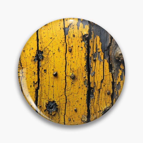 Item preview, Rustic Yellow Peeling Paint Wood Texture designed and sold by Kaleidoscope Print.