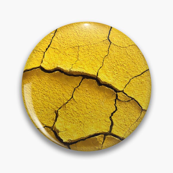 Item preview, Bold Yellow Cracked Wall Texture designed and sold by Kaleidoscope Print.
