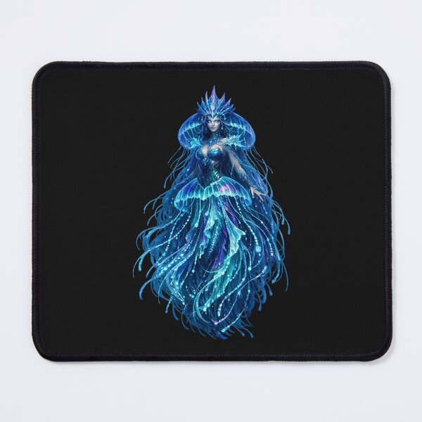 Item preview, Mystical Ocean Queen Jellyfish Goddess designed and sold by JessicaRHolland.