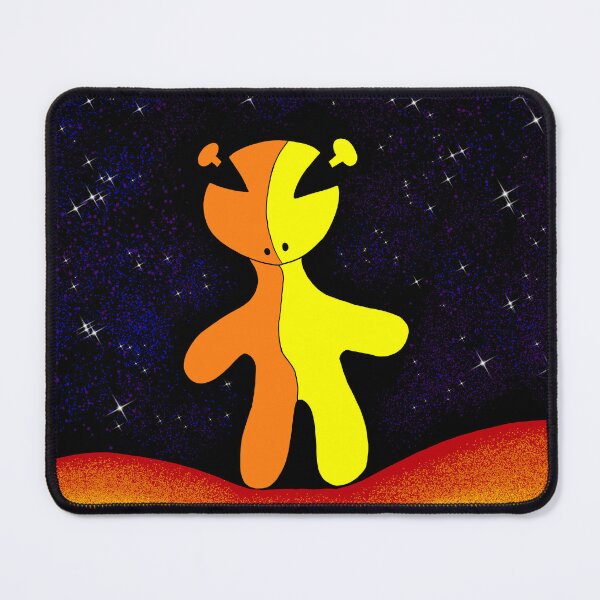 Item preview, Cute Alien Standing on a Planet – Whimsical Space Illustration designed and sold by Aunty Riah Studios.