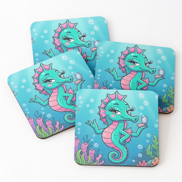 Item preview, Sassy Seahorse underwater designed and sold by DoneAndDusted.