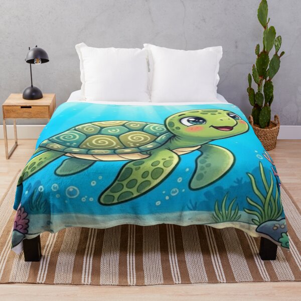 Item preview, Cute Turtle under water  designed and sold by DoneAndDusted.