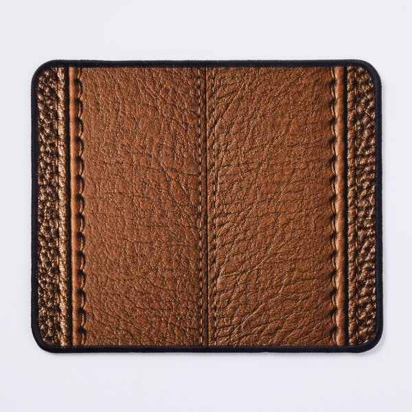 Item preview, Luxury Brown Leather Texture Pattern designed and sold by Kaleidoscope Print.