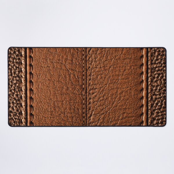 Item preview, Luxury Brown Leather Texture Pattern designed and sold by Kaleidoscope Print.