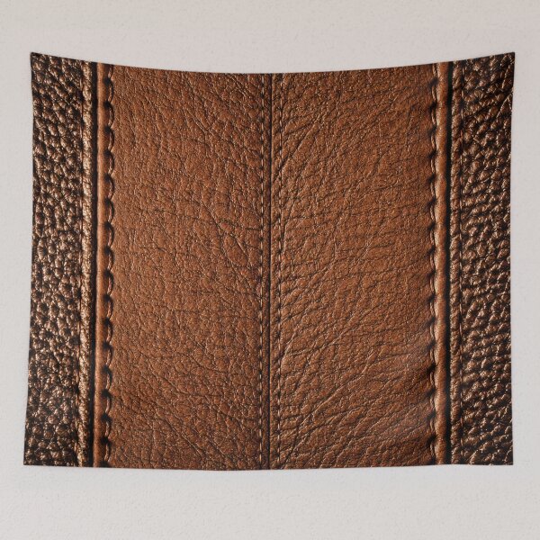 Item preview, Luxury Brown Leather Texture Pattern designed and sold by Kaleidoscope Print.