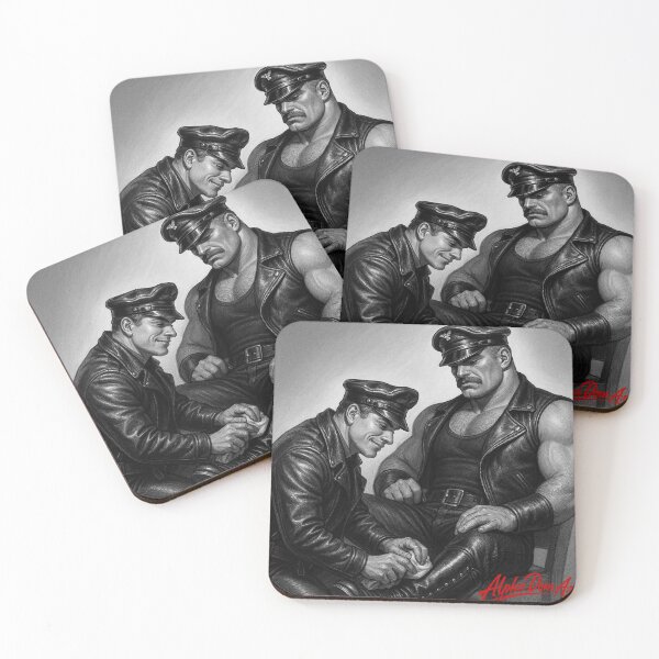 Item preview, Alpha Dom Art: Masters of Leather The Throne Tom of Finland Tribute Defiant Currency Berlin Pride Graphic Design designed and sold by ItsAKinkThing.