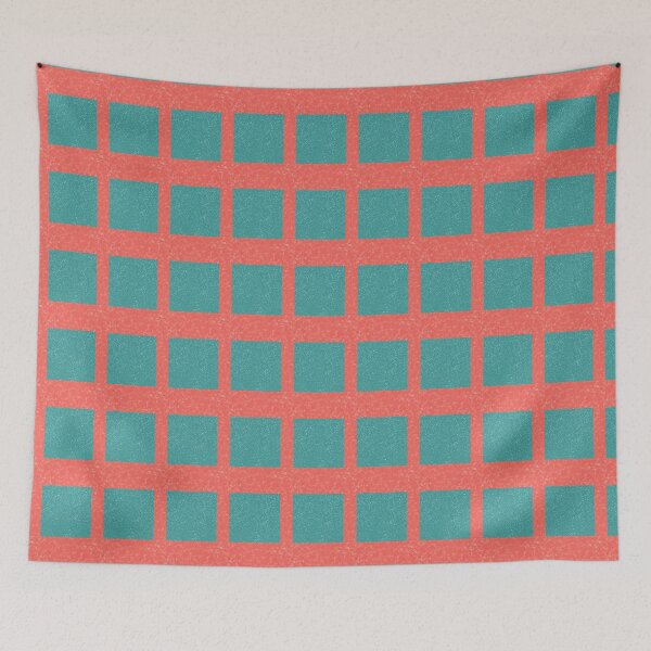Item preview, Coral and Teal designed and sold by PudgeMuffin Creations.