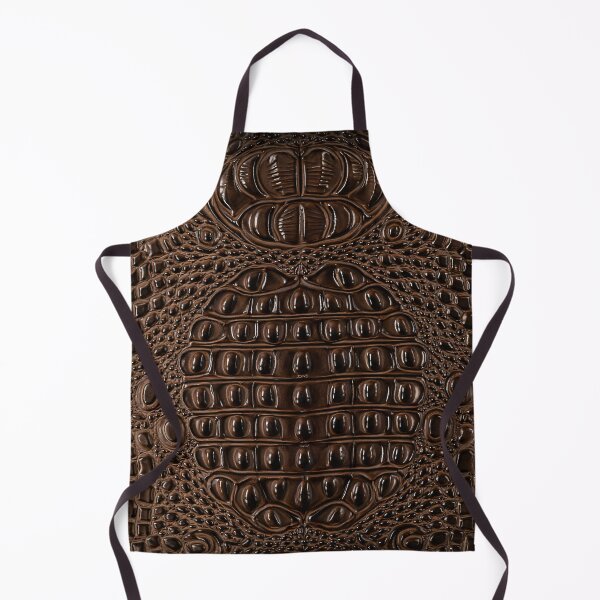 Item preview, Embossed Brown Crocodile Leather Texture designed and sold by Kaleidoscope Print.
