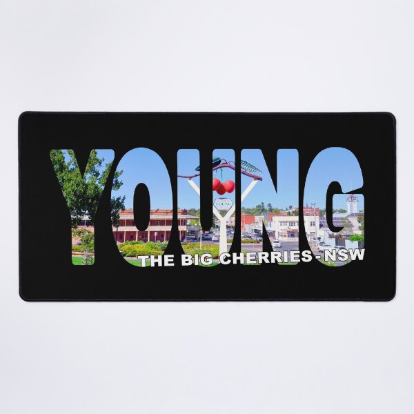 Item preview, YOUNG "The Big Cherries" NSW - South West Slopes Australia designed and sold by Adam Gormley.