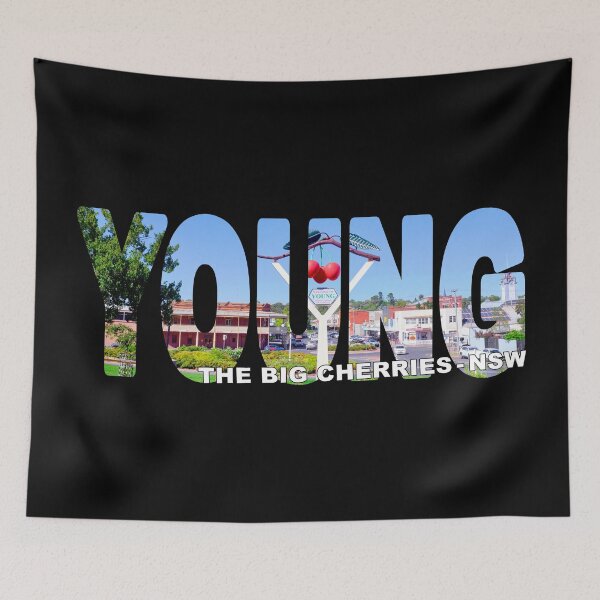 Item preview, YOUNG "The Big Cherries" NSW - South West Slopes Australia designed and sold by Adam Gormley.