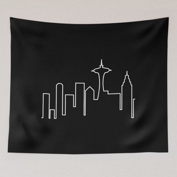 Artikelvorschau, Skyline von Seattle entworfen und verkauft von DapPauce.