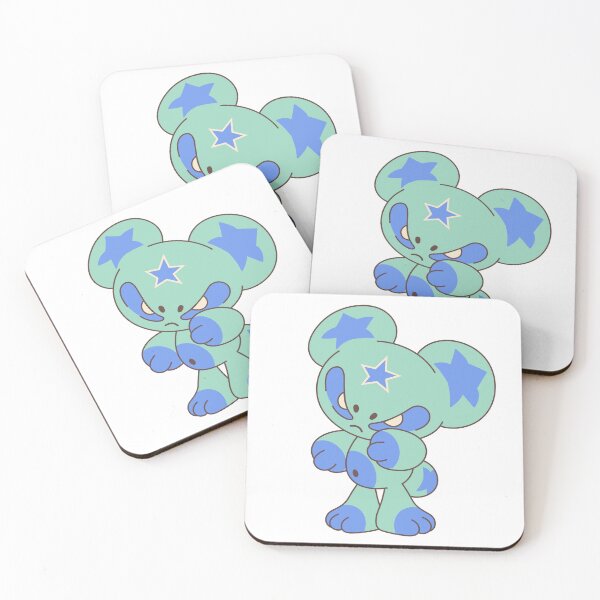 Item preview, Grumpy cartoon green bear. designed and sold by AndreyKENO.