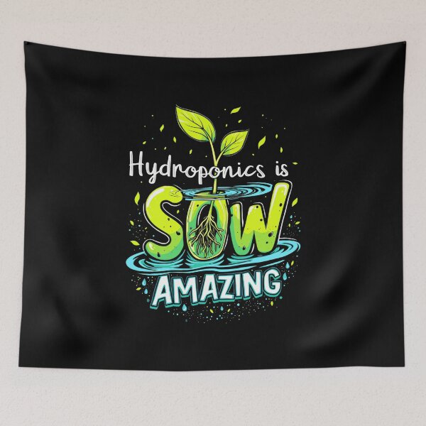 Item preview, Funny Indoor Farming Gardening Hydroponics Is Sow Amazing Premium Tri-blend designed and sold by DeanASkinner.