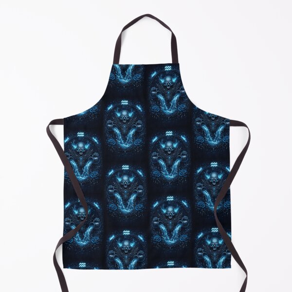 Item preview, Aquarius Gothic Skull Zodiac – Dark Water Bearer Astrology Design | Aquarius Horoscope Aesthetic designed and sold by Bonitivity Zodiacs.